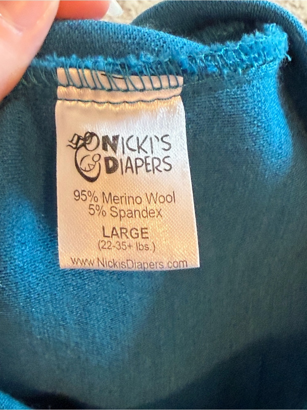 Nicki’s Wool Diaper Cover - Picture 5 of 5